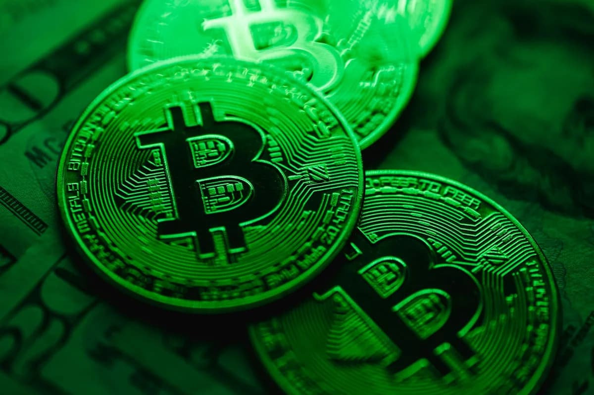 How the FBI Traced Colonial Pipeline's Ransomware Crypto Focused shot of a Bitcoin cryptocurrency coin on a grey backdrop.